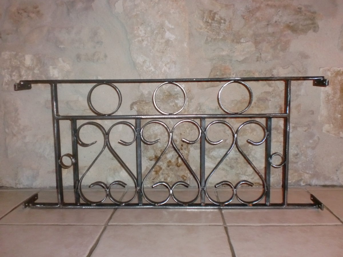 Fenêtre Décorative Fer Rouillé Style Antique Aubaho – 38x57,5 Cm
