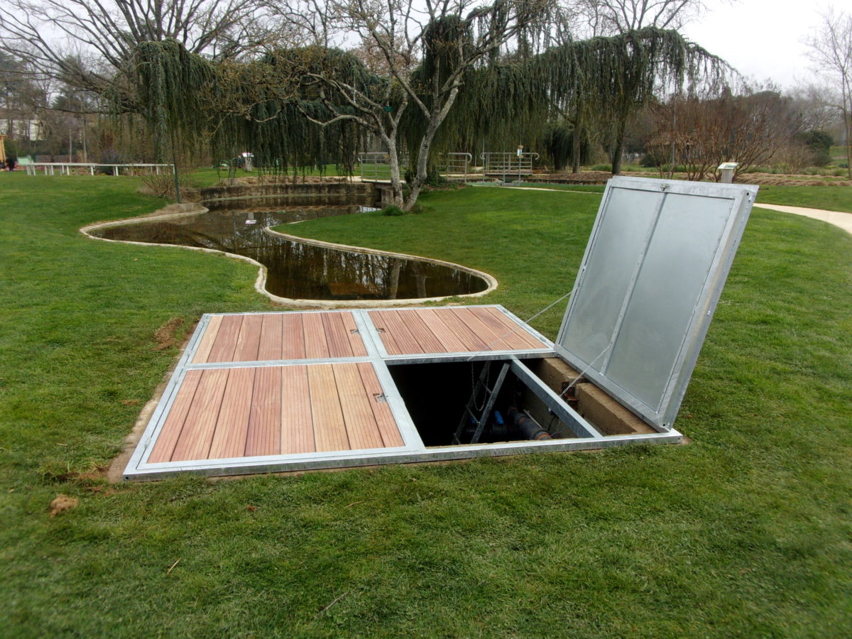 Trappe extérieur - VINCENT GATINEAU - Ferronnier d'Art